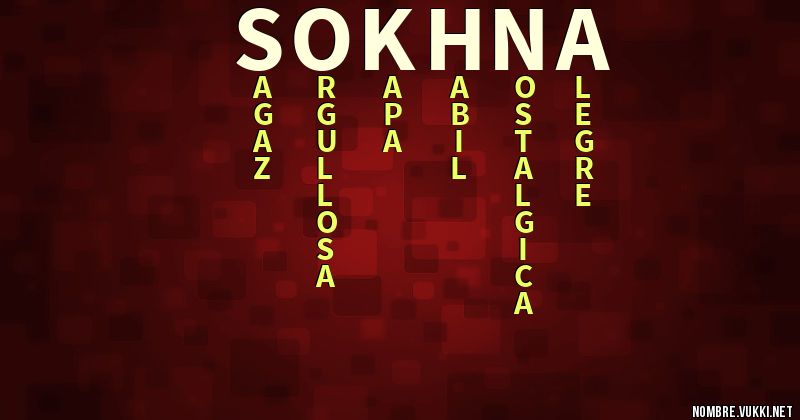 Acróstico sokhna