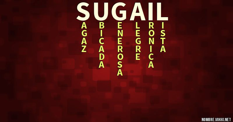 Acróstico sugail