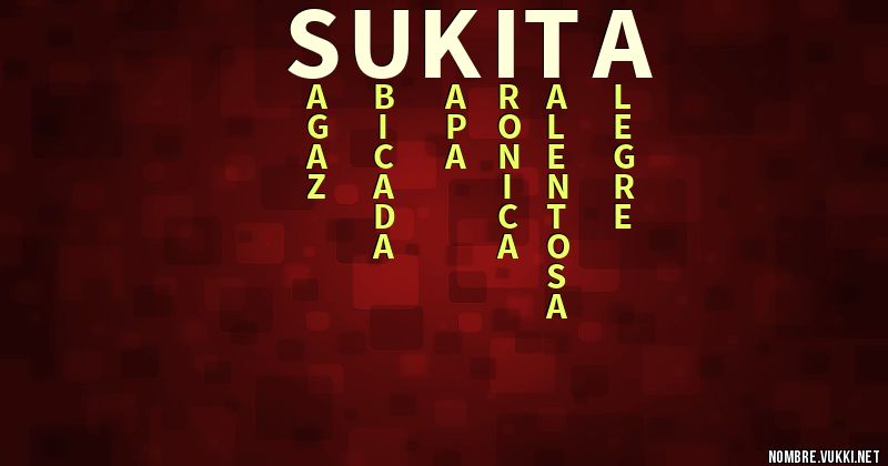 Acróstico sukita