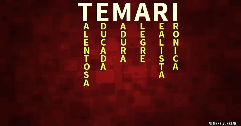 Acróstico temari