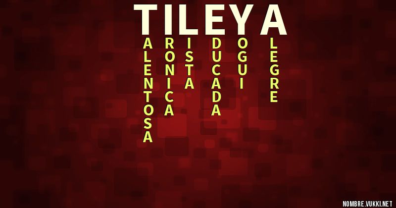 Acróstico tileya