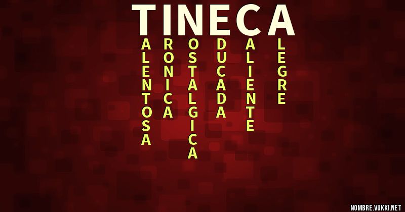 Acróstico tineca