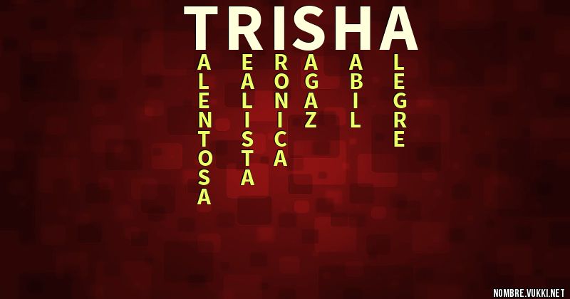 Acróstico trisha