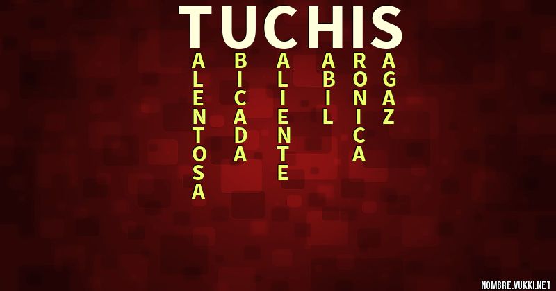 Acróstico tuchis