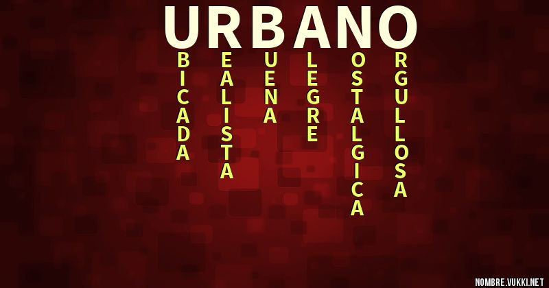 Acróstico urbano