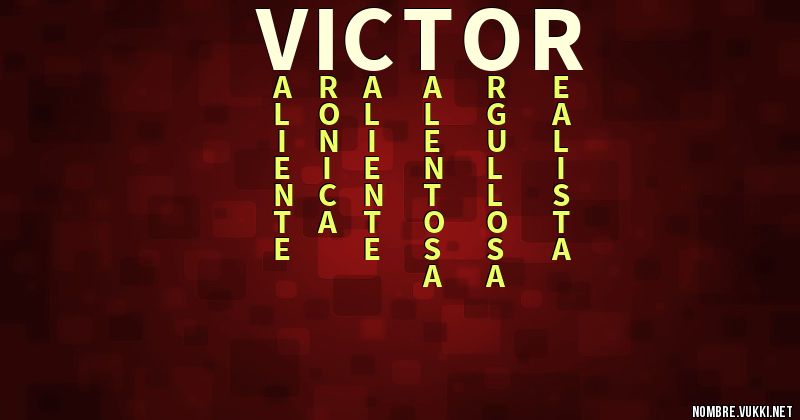 Acróstico vÍctor