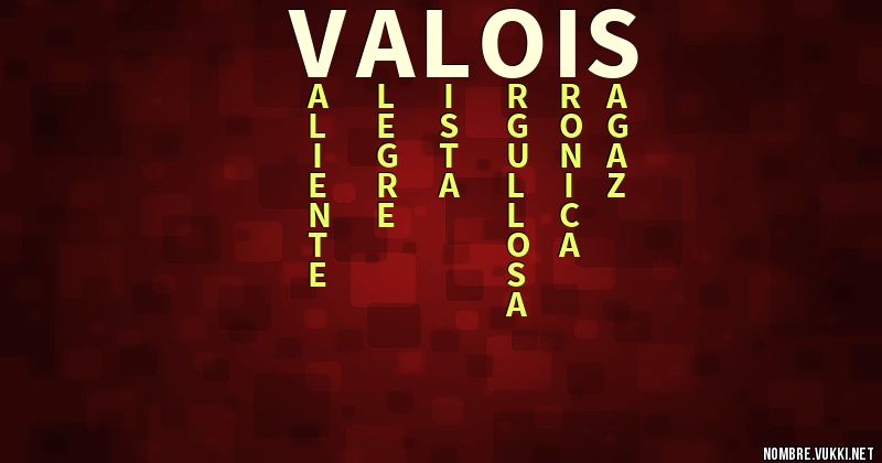 Acróstico valois