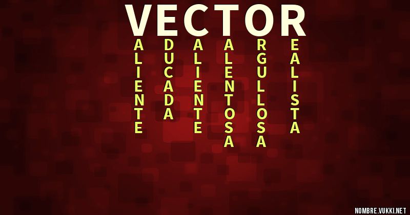 Acróstico vector