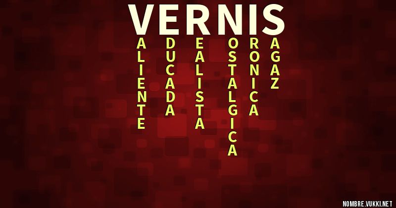Acróstico vernis