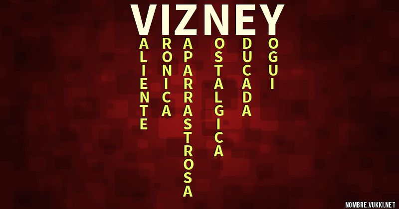 Acróstico vizney