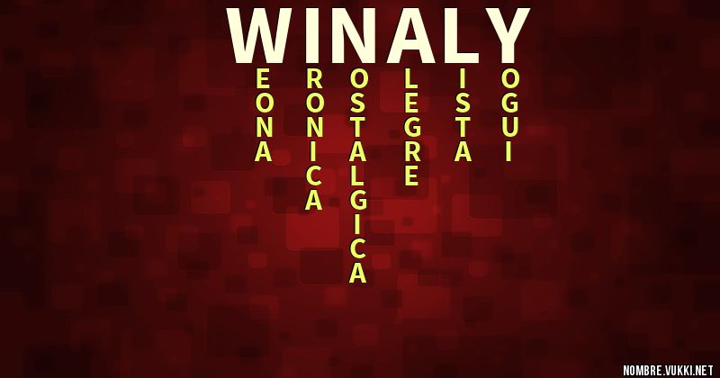 Acróstico winaly