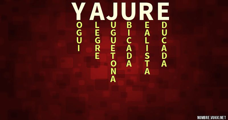Acróstico yajure
