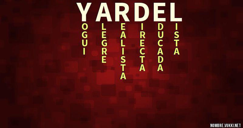 Acróstico yardel