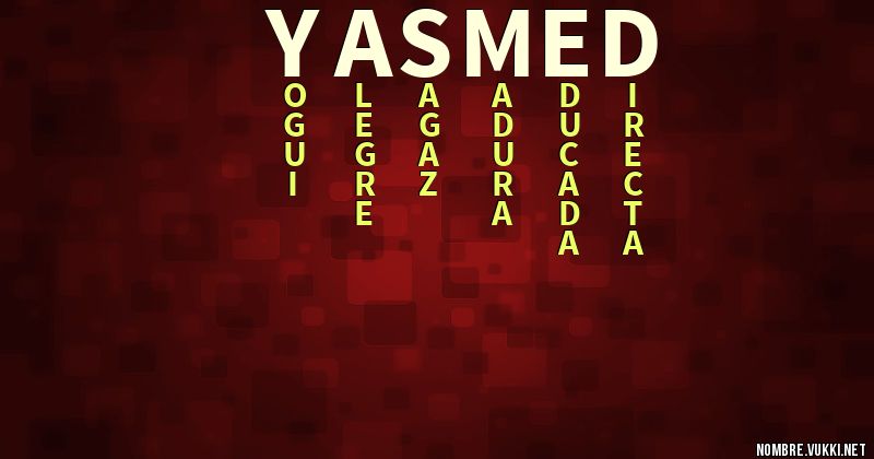 Acróstico yasmed