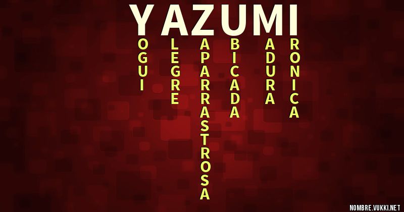 Acróstico yazumi