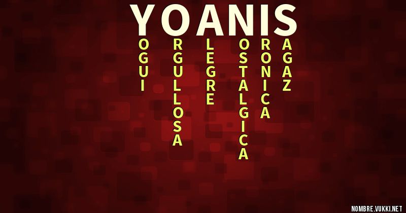 Acróstico yoanis