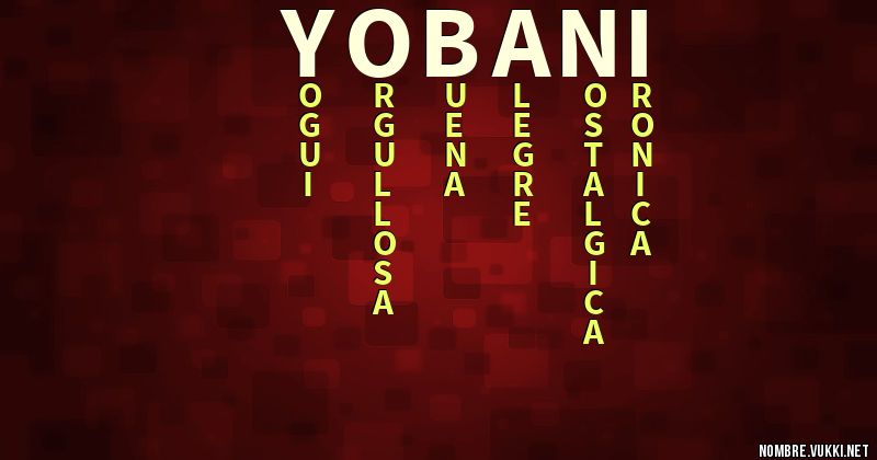 Acróstico yobani