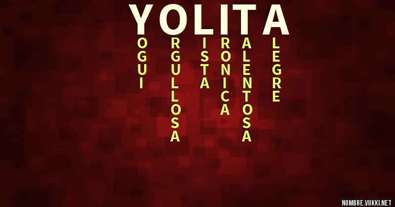 Acróstico yolita