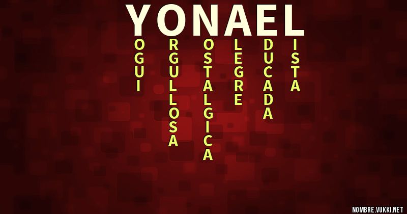 Acróstico yonael