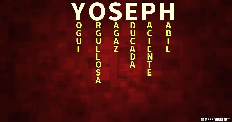 Acróstico yoseph