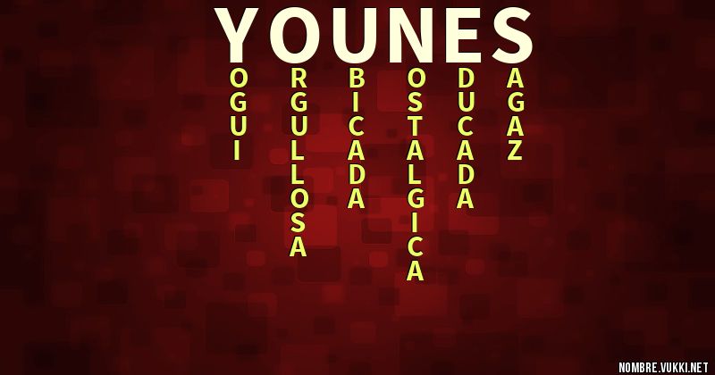 Acróstico younes