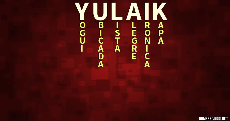 Acróstico yulaik
