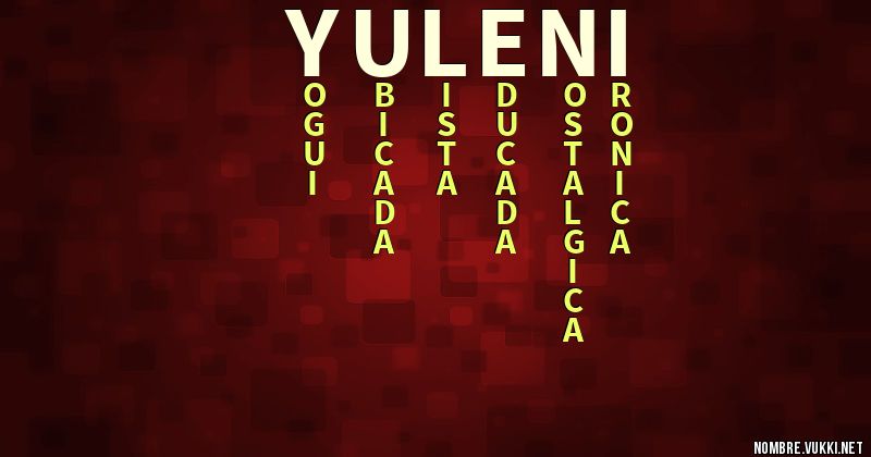 Acróstico yuleni