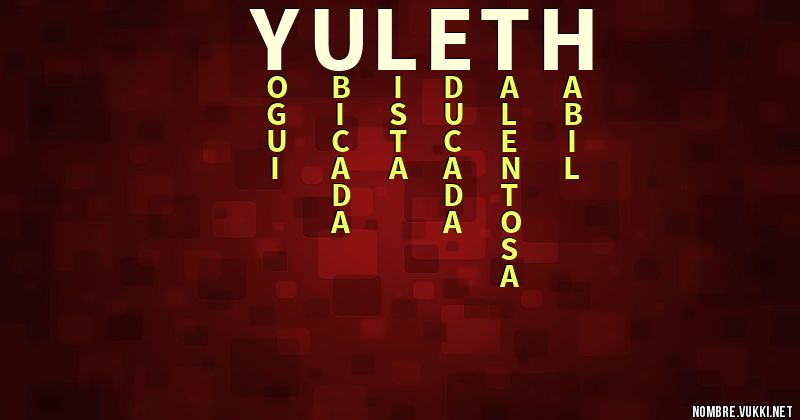 Acróstico yuleth