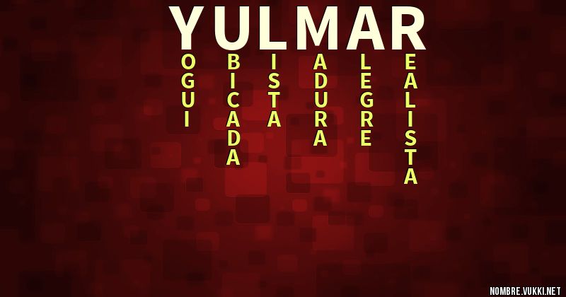 Acróstico yulmar