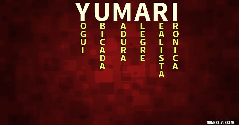 Acróstico yumari