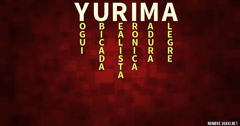 Acróstico yurima