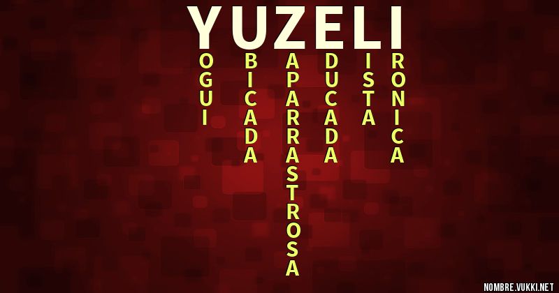 Acróstico yuzeli