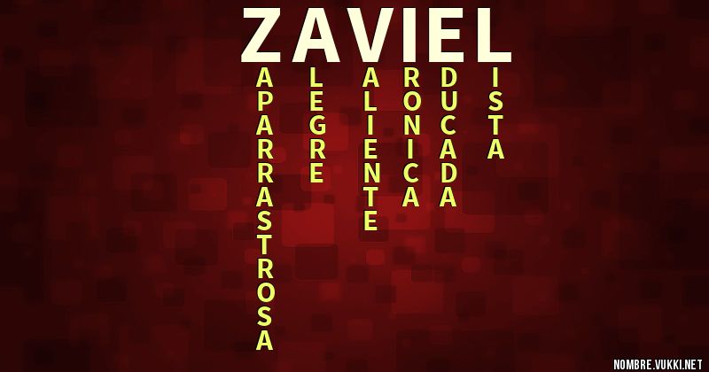 Acróstico zaviel