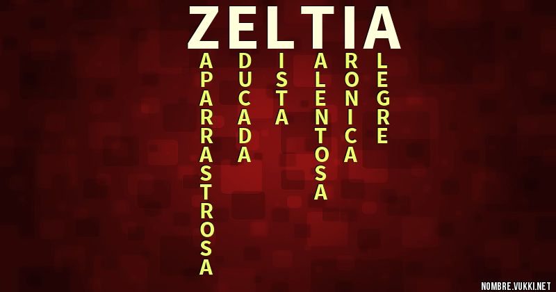 Acróstico zeltia