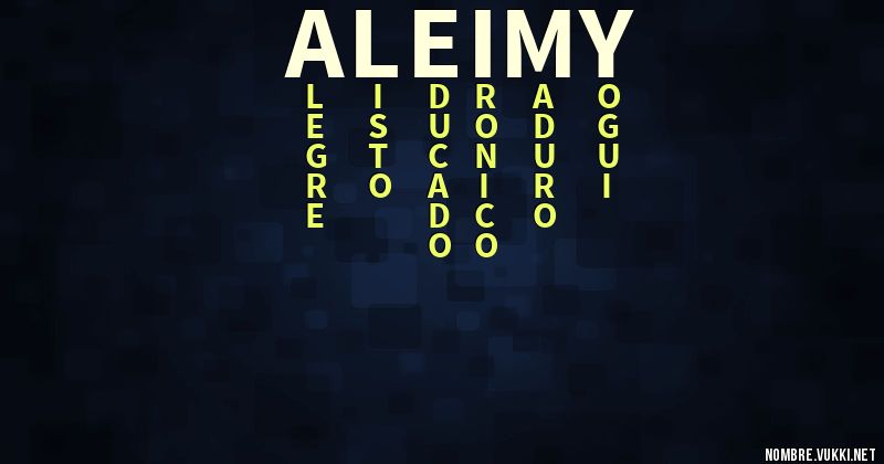 Acróstico aleimy