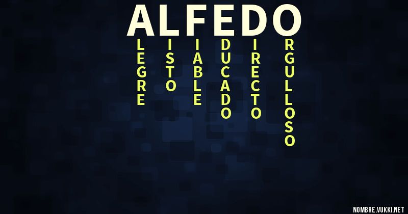 Acróstico alfedo