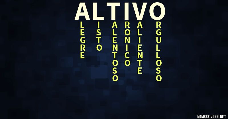 Acróstico altivo