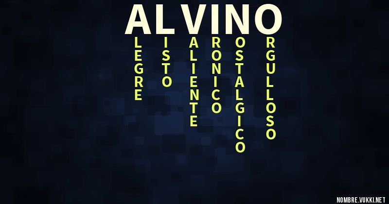 Acróstico alvino