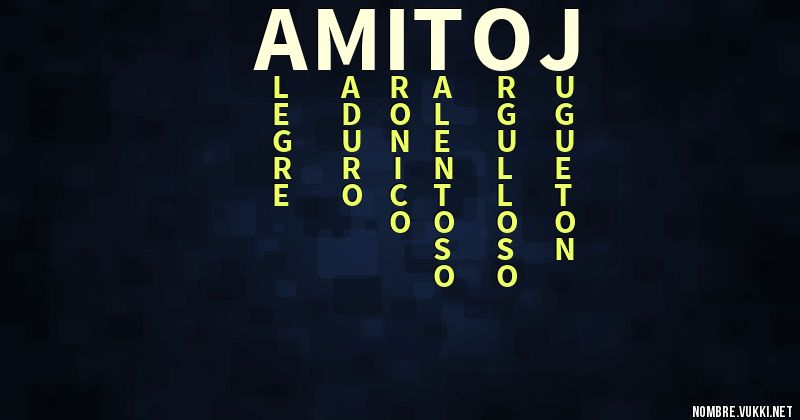 Acróstico amitoj