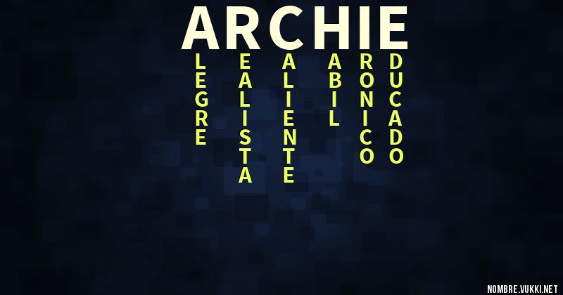 Acróstico archie