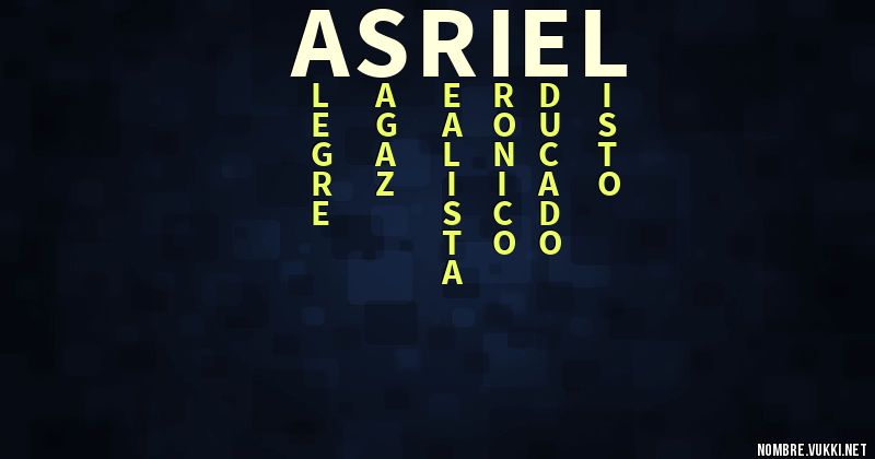 Acróstico asriel