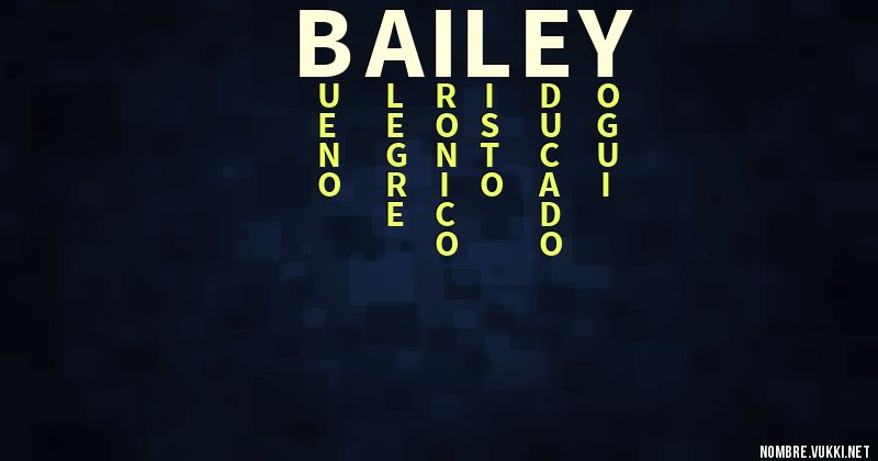 Acróstico bailey