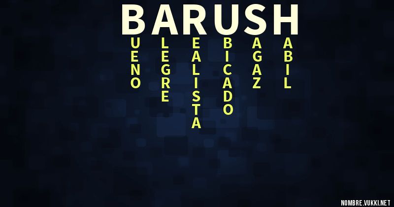 Acróstico barush