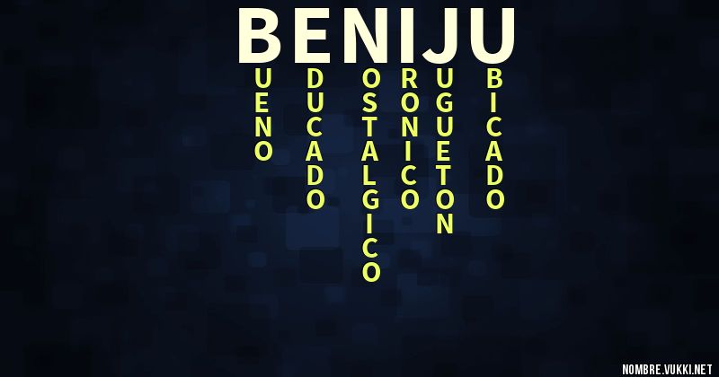 Acróstico beniju