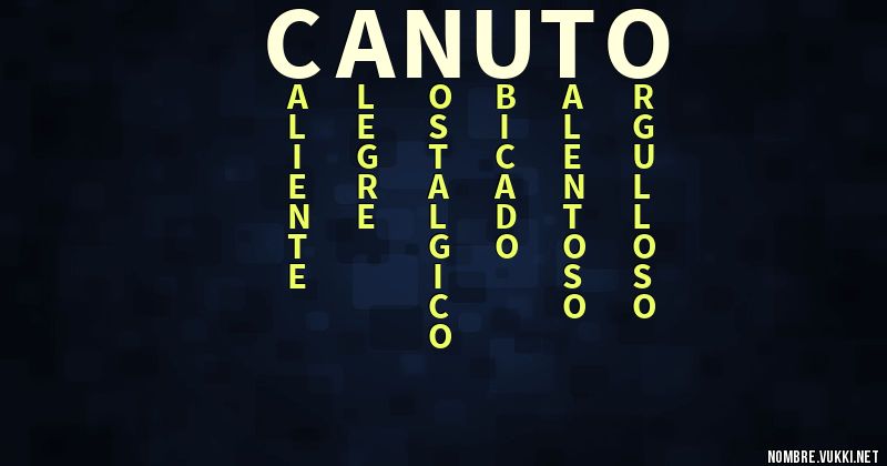 Acróstico canuto