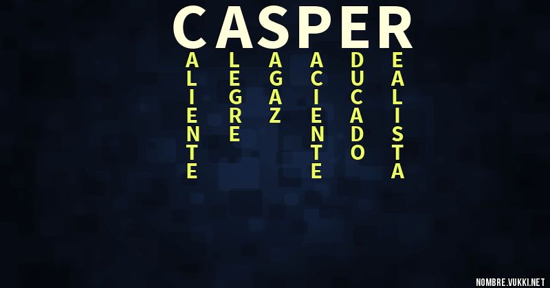 Acróstico casper