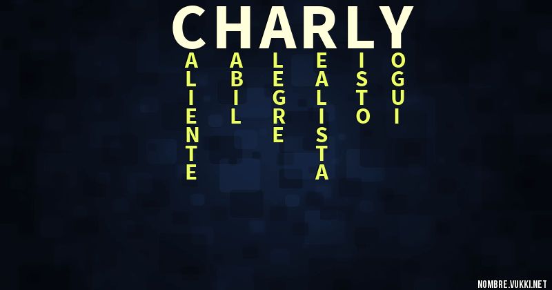 Acróstico charly