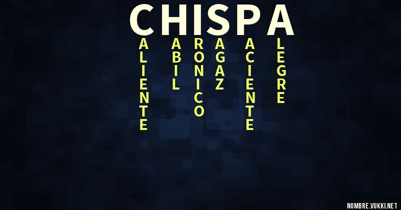 Acróstico chispa