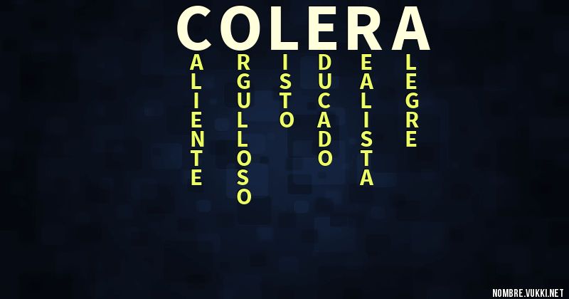Acróstico colera
