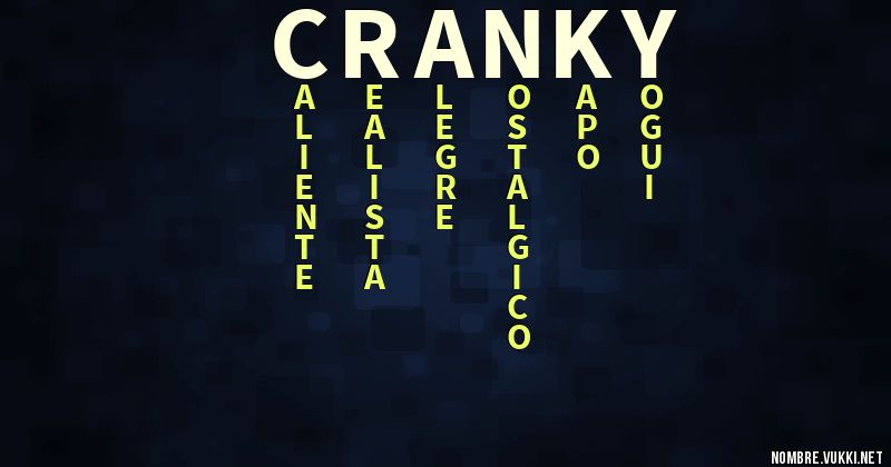 Qué significa cranky